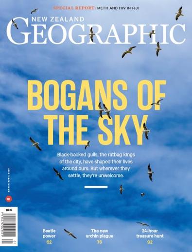 New Zealand Geographic (NZ) magazine cover