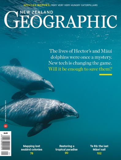 New Zealand Geographic (NZ) magazine cover