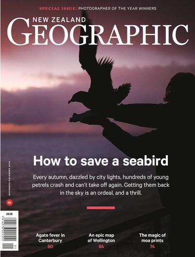 New Zealand Geographic (NZ) magazine cover