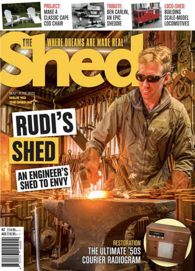 The Shed (NZ) magazine cover