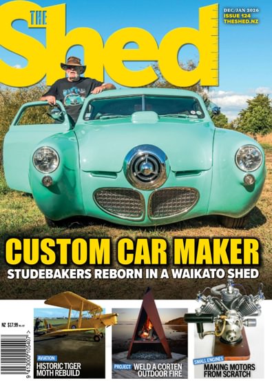 The Shed (NZ) magazine cover