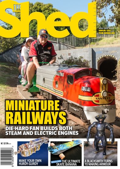 The Shed (NZ) magazine cover