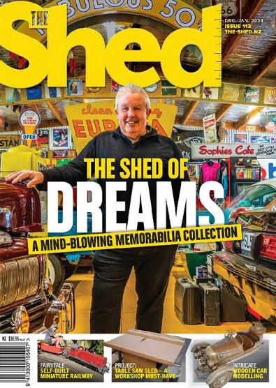 The Shed (NZ) magazine cover