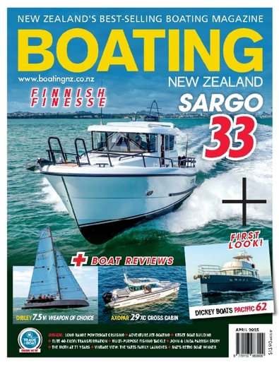 Boating NZ magazine cover