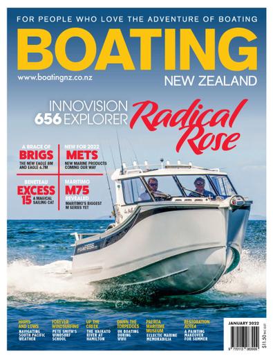 Boating NZ (NZ) magazine cover