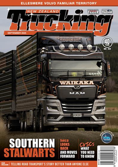 NZ Trucking (NZ) magazine cover