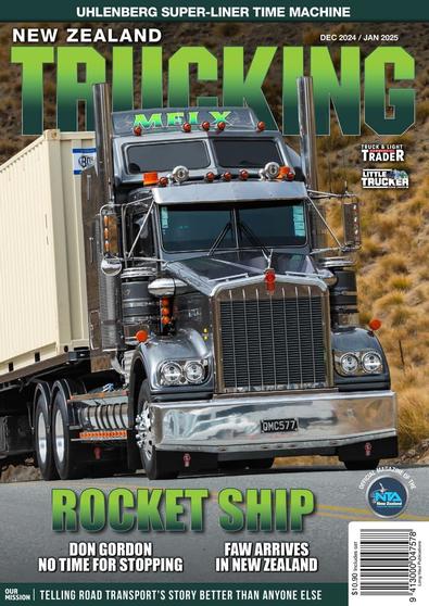 NZ Trucking (NZ) magazine cover