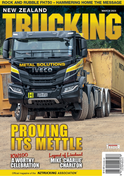 NZ Trucking (NZ) magazine cover