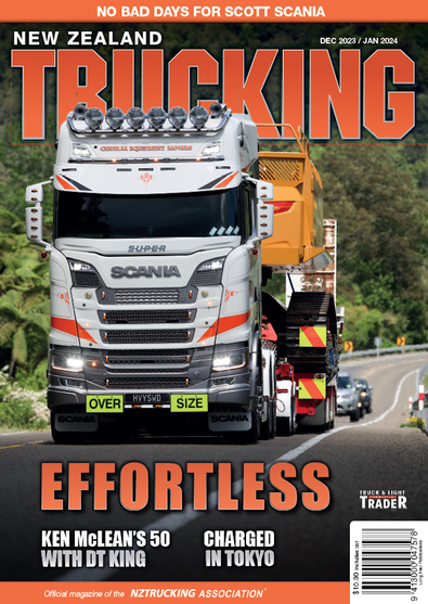 NZ Trucking (NZ) magazine cover