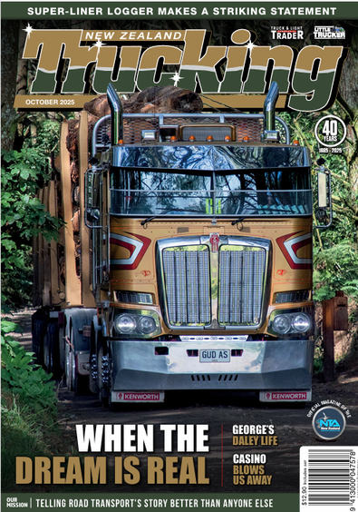 NZ Trucking (NZ) magazine cover