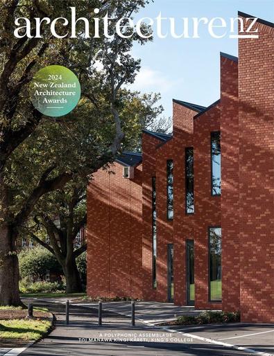 Architecture NZ magazine cover
