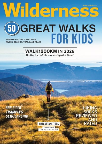 Wilderness (NZ) magazine cover