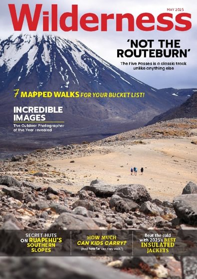 Wilderness (NZ) magazine cover