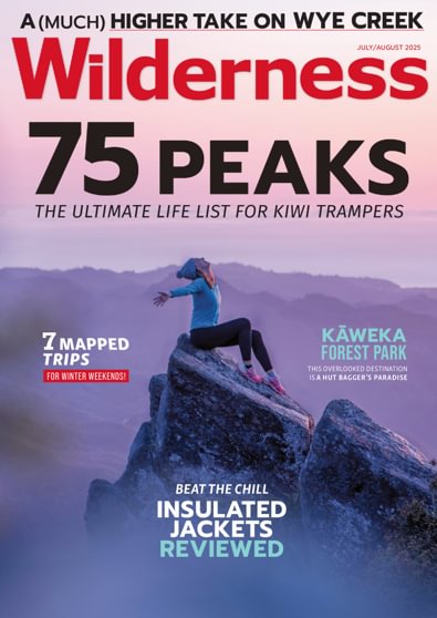 Wilderness (NZ) magazine cover