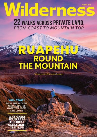 Wilderness (NZ) magazine cover