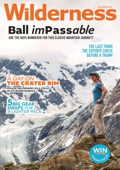 Wilderness (NZ) magazine cover