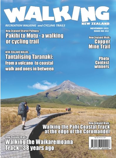 Walking New Zealand (NZ) magazine cover