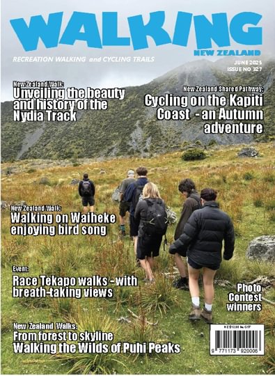 Walking New Zealand (NZ) magazine cover