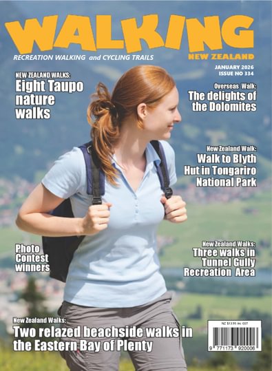 Walking New Zealand (NZ) magazine cover