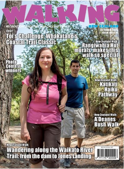 Walking New Zealand (NZ) magazine cover
