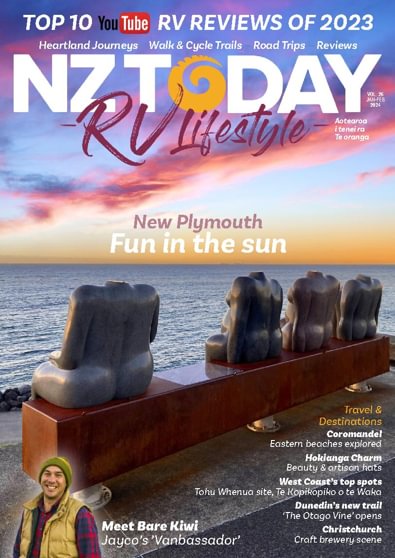RV Travel Lifestyle (NZ) magazine cover