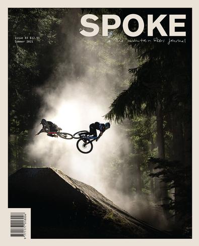 Spoke: The Mountain Bikers Journal (NZ) magazine cover