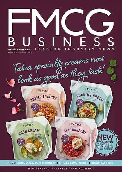 FMCG Business (NZ) magazine cover