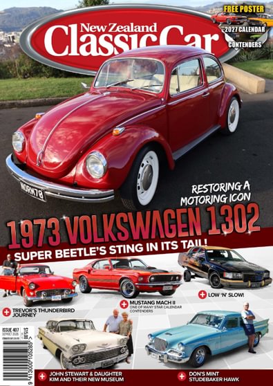 New Zealand Classic Car (NZ) magazine cover