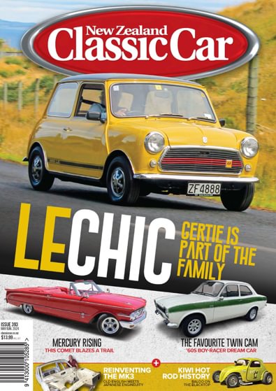 New Zealand Classic Car (NZ) magazine cover