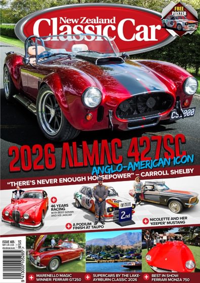 New Zealand Classic Car (NZ) magazine cover