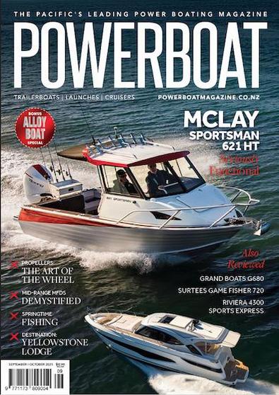 Pacific PowerBoat Magazine (NZ) cover