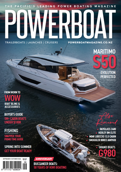 Pacific PowerBoat Magazine (NZ) cover