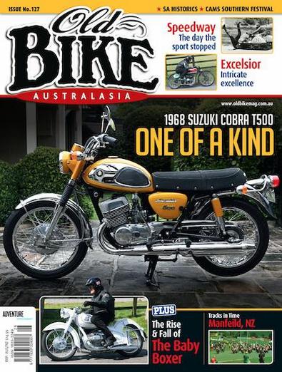 Old Bike Australasia magazine cover