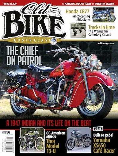 Old Bike Australasia magazine cover