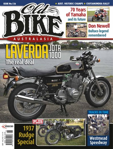 Old Bike Australasia magazine cover