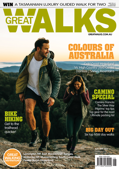 Great Walks magazine cover