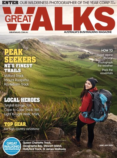 Great Walks magazine cover