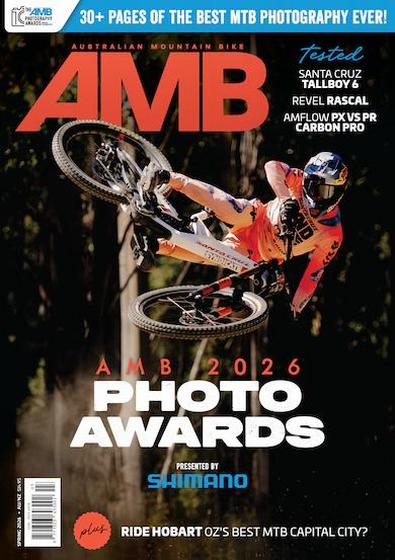 Australian Mountain Bike magazine cover