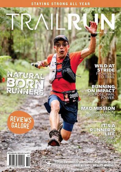 Trail Run Magazine cover