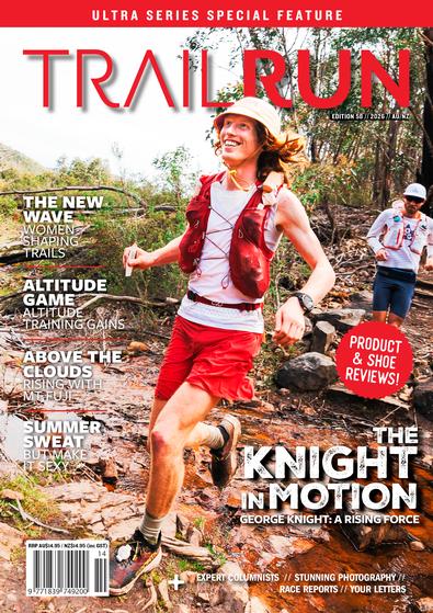 Trail Run Magazine cover
