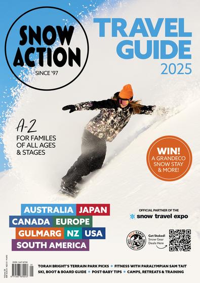 Snow Action magazine cover