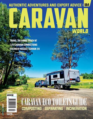 Caravan World magazine cover