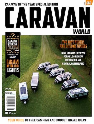 Caravan World magazine cover