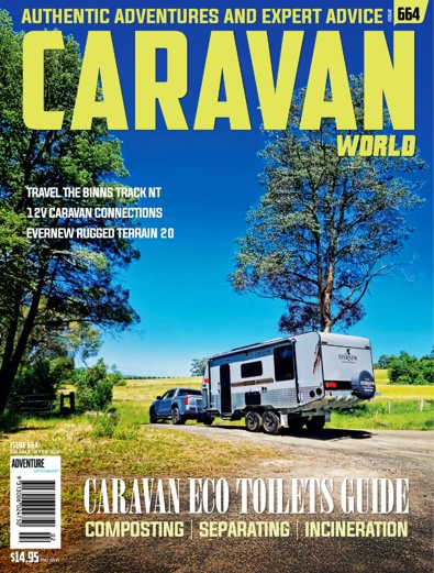 Caravan World magazine cover