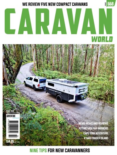 Caravan World magazine cover