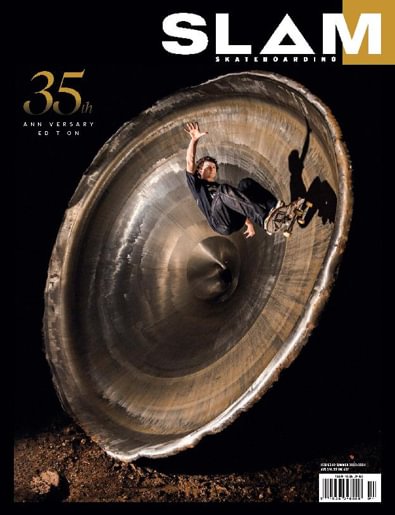 SLAM SKATEBOARDING magazine cover