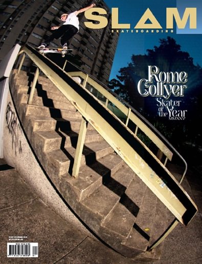 SLAM SKATEBOARDING magazine cover