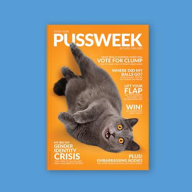 PUSSWEEK Issue Four magazine cover