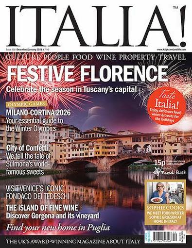 ITALIA! (UK) magazine cover