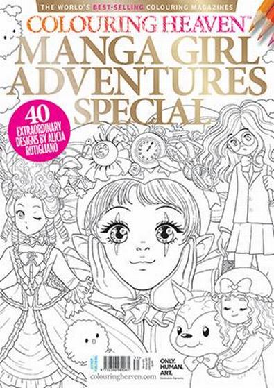 Colouring Heaven (UK) magazine cover